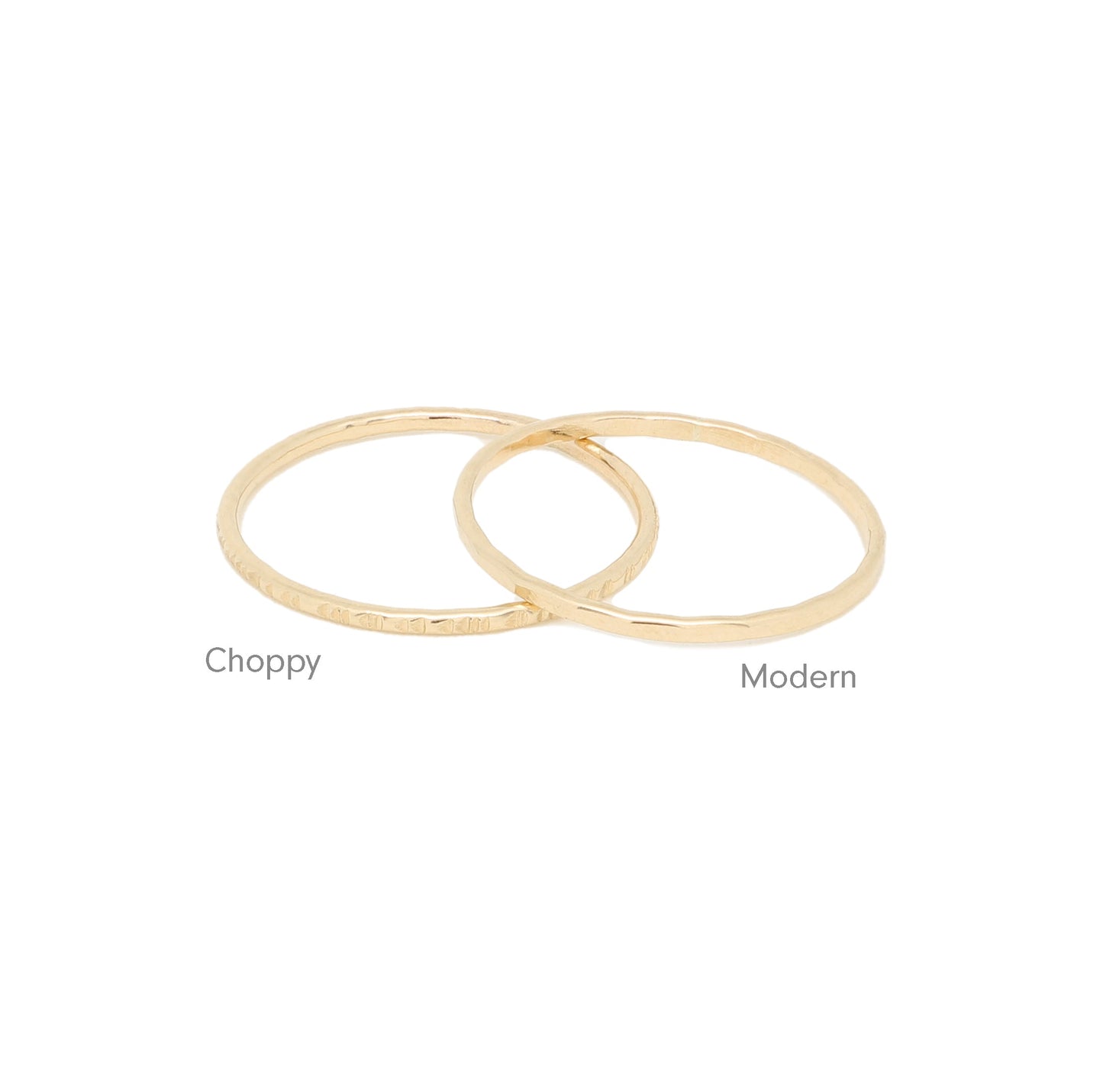 Paige Thin Stacker Ring 18ga