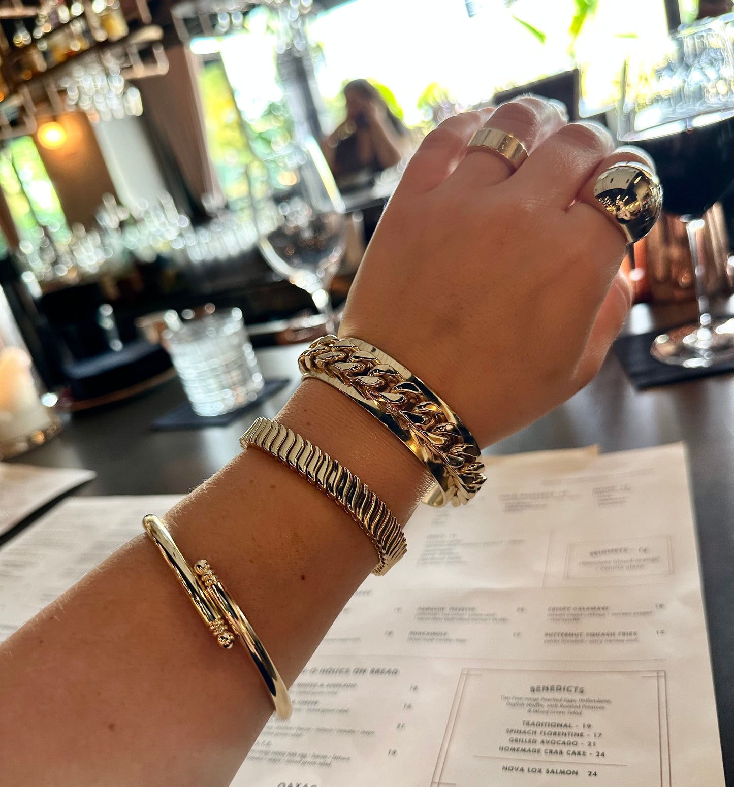 XL DOMED RING by Eklexic